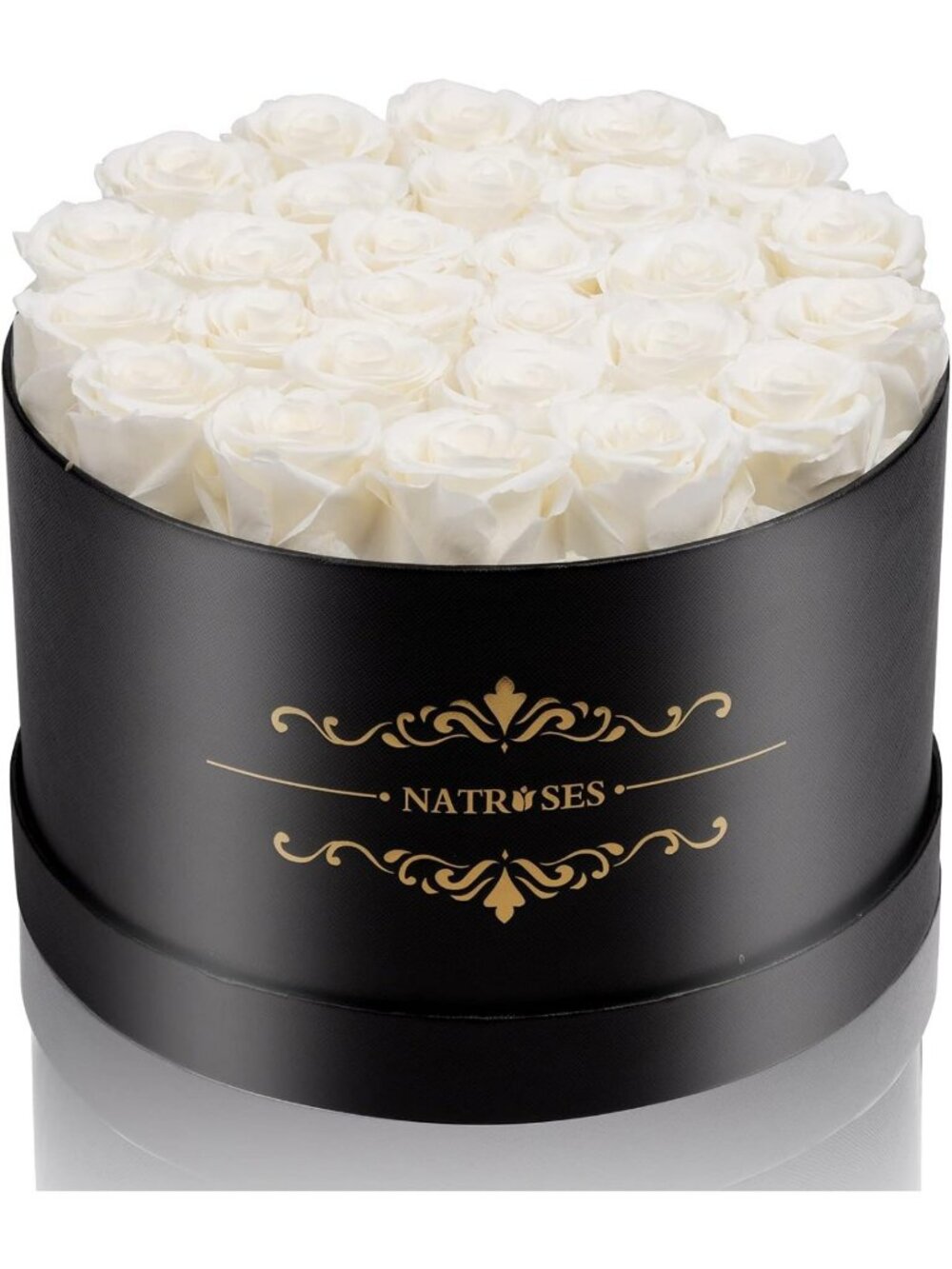 27-Piece Preserved Roses in Box | Forever Flowers Gift for Her Birthday